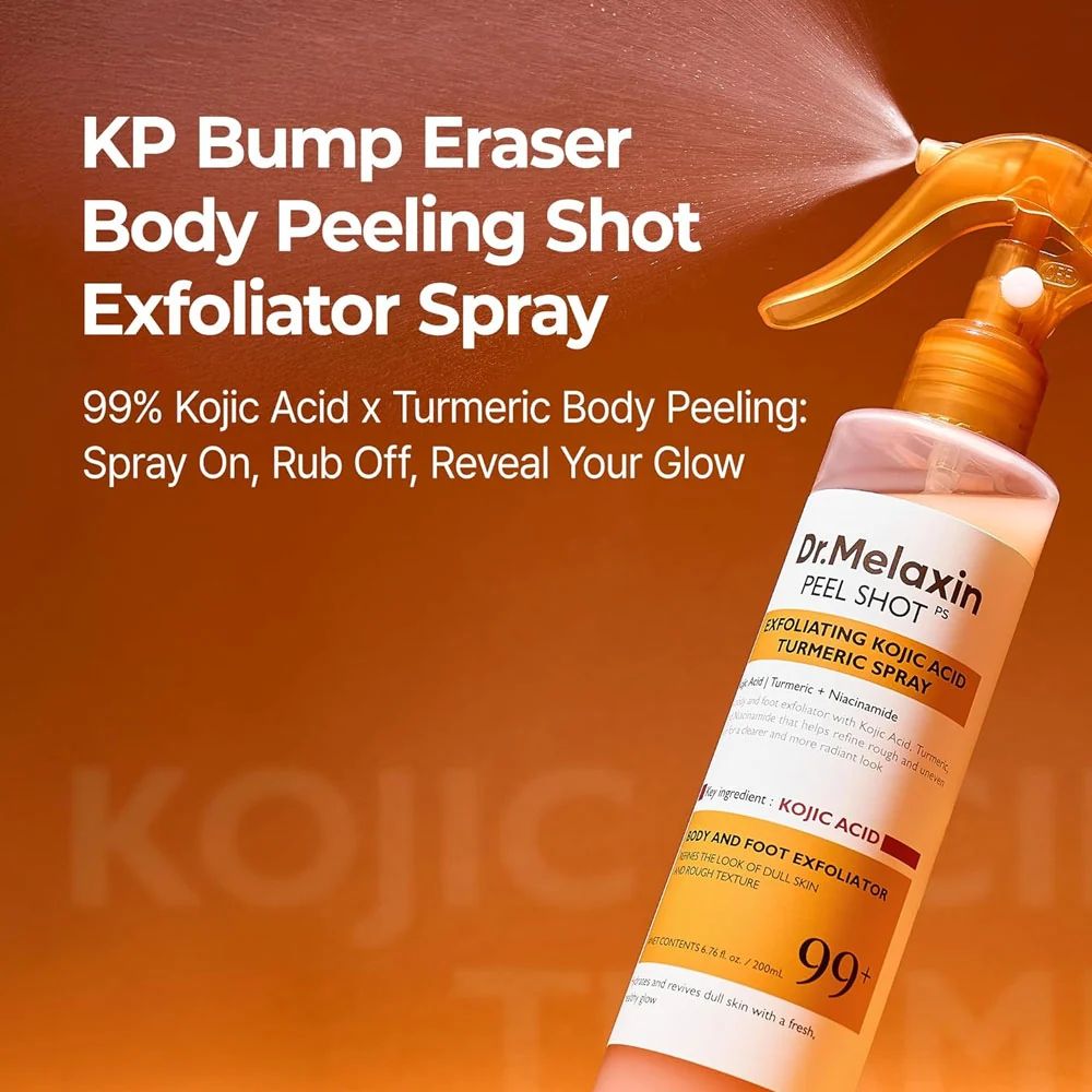 Dr.Melaxin Peel Shot PS | Kojic Acid & Turmeric Exfoliating Spray