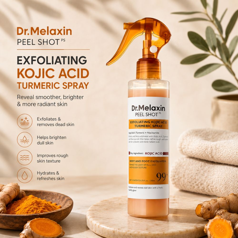Dr.Melaxin Peel Shot PS | Kojic Acid & Turmeric Exfoliating Spray