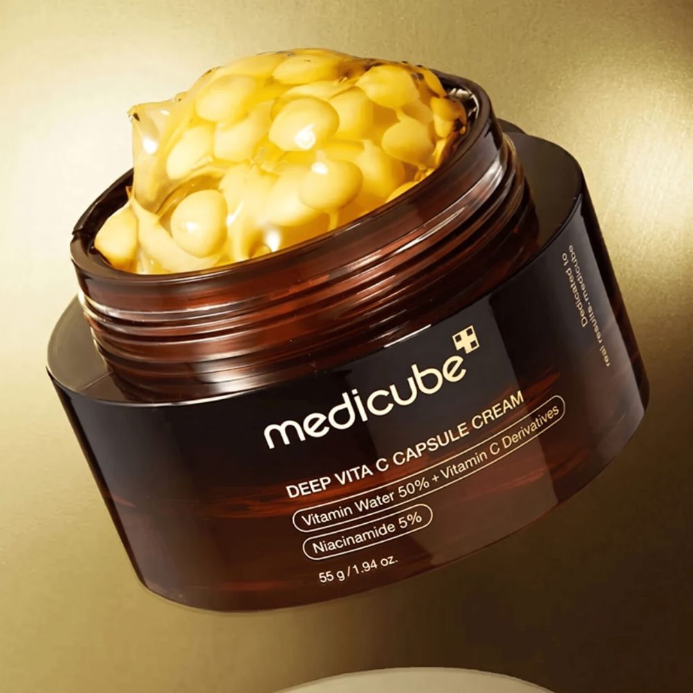 Medicube Deep Vita C Capsule Cream | Brightening Vitamin C Moisturizer