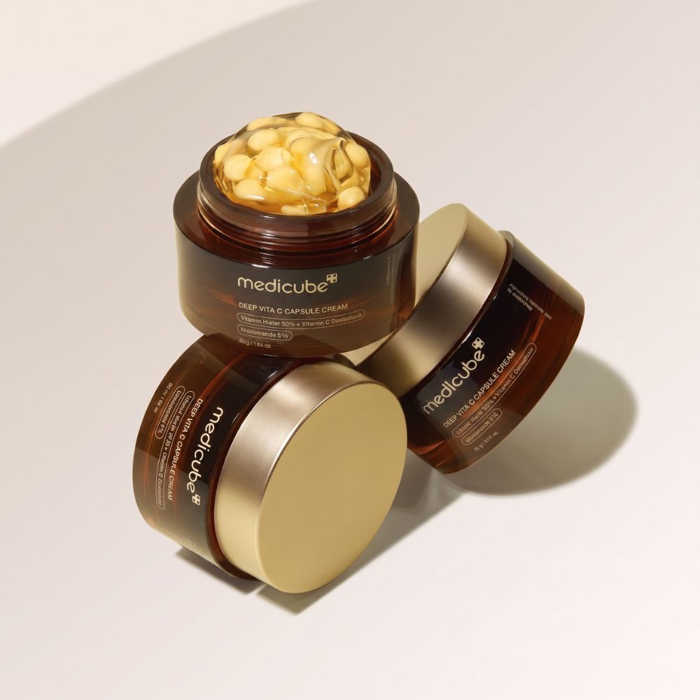 Medicube Deep Vita C Capsule Cream | Brightening Vitamin C Moisturizer